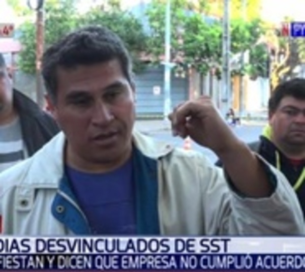 Exguardias de SST denuncian que empresa incumplió acuerdo - Paraguay.com