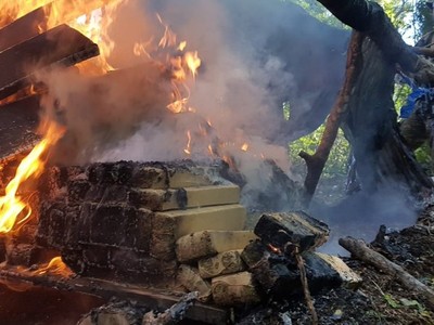Operación Soberanía sacó de circulación 193 toneladas de marihuana en PJC   - Radio 1000 AM