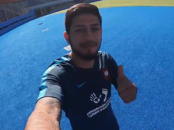 Cerro Porteño da la bienvenida al Chico Díaz