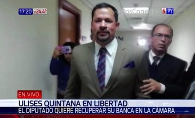 Ulises Quintana pide volver a Diputados | Noticias Paraguay