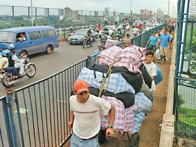El consumo paraguayo se traslada a  zonas de frontera, según el BCP