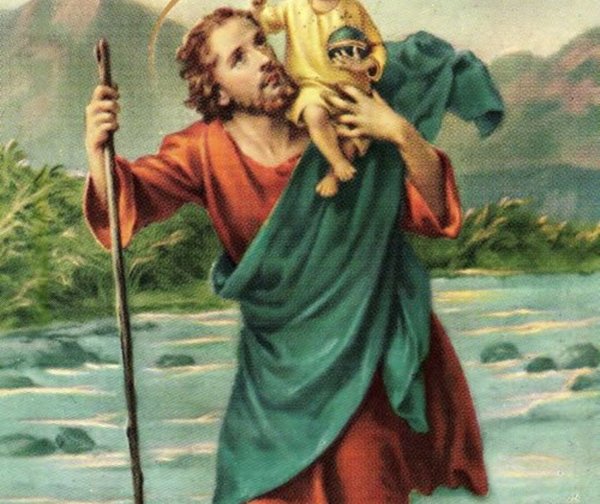 Hoy es la fiesta de San Cristóbal, patrono de los transportistas