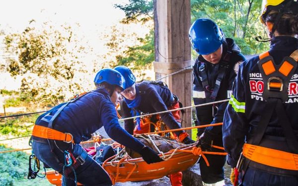 Bomberos franqueños se capacitan en Puerto Yguazú