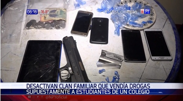 Vendía droga en zona escolar y fue detenido | Noticias Paraguay