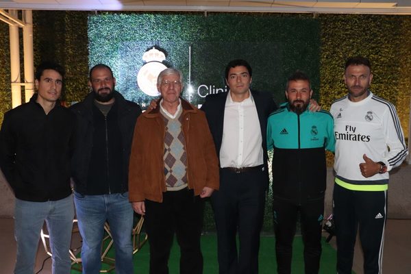 Niños entrenan como el Real Madrid