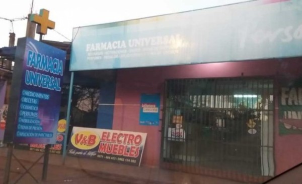 Vuelven a asaltar farmacia