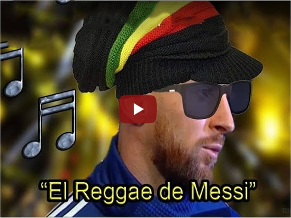 El "reggae de Messi" la música que es furor en las redes