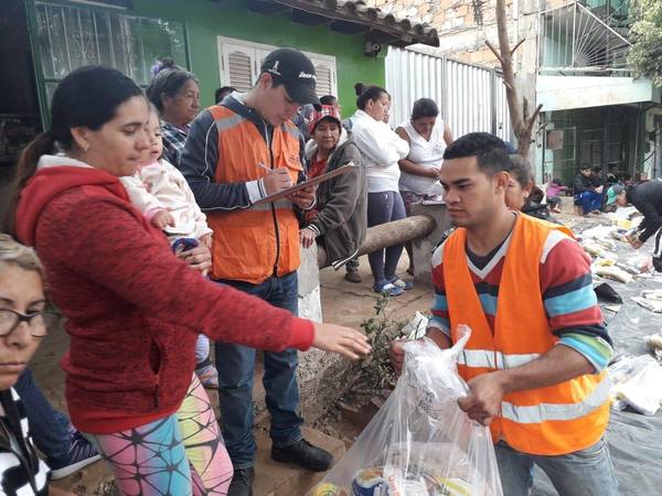 Descenso del río permitió que más de 600 familias regresen a sus hogares - ADN Paraguayo