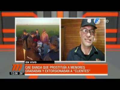Cae banda que prostituía a menores en Caaguazú