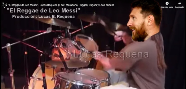 El Reggae de Messi que es furor en redes | Noticias Paraguay