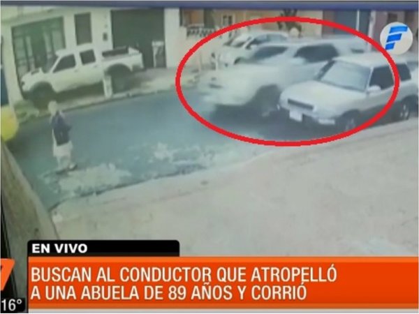 Se presentó conductor que atropelló a abuelita y huyó