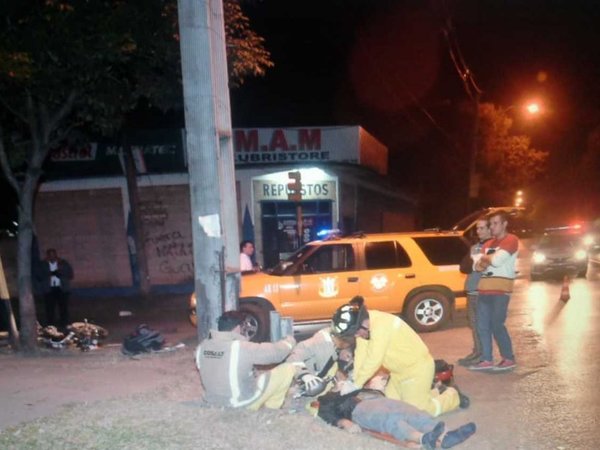 Motociclista murió luego de ser atropellado por un auto