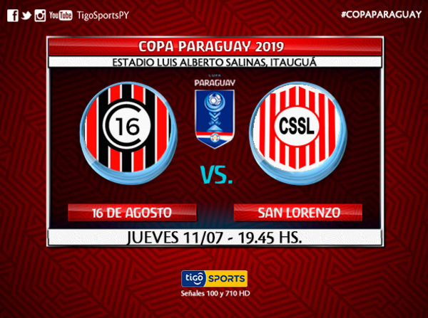 San Lorenzo se estrena en la Copa Paraguay ante 16 de Agosto