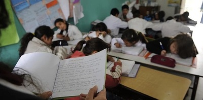 Más de 5.000 docentes se aplazan en prueba escrita del MEC