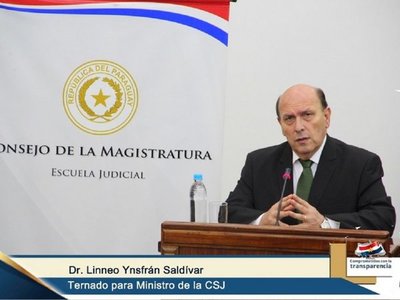 Vacante en la Corte: Ynsfrán cree que su suerte ya está echada