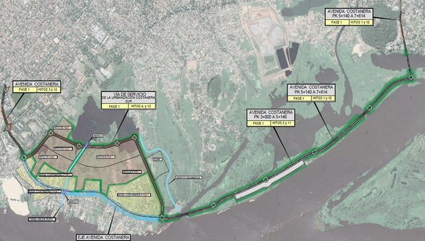 Anuncian adjudicación de obras para la construcción de la Costanera Sur