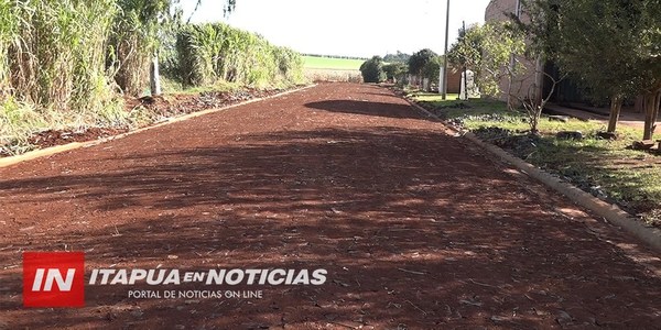 CONSTRUCCIÓN DE EMPEDRADOS EN CARONAY LLEGARÁ AL 100% DE LAS CALLES