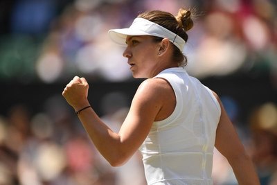 Simona Halep, a la final de Wimbledon