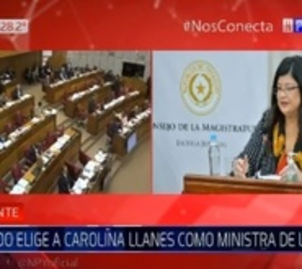 Senado elige a Carolina Llanes para la Corte - Paraguay.com