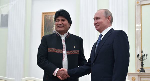 Desarrollo nuclear y economía: temas clave del encuentro de Putin y Evo Morales » Ñanduti