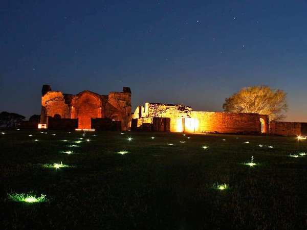 ESTE SÁBADO, EN LA MISIÓN JESUÍTICA DE TRINIDAD SE DESARROLLARÁ UN INIGUALABLE RECORRIDO NOCTURNO