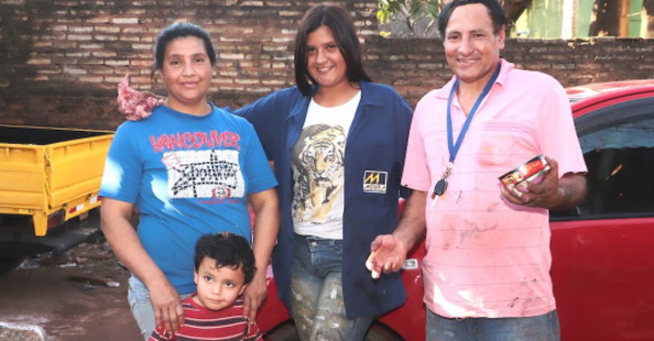 Familia de chapista que se destaca por su dedicación