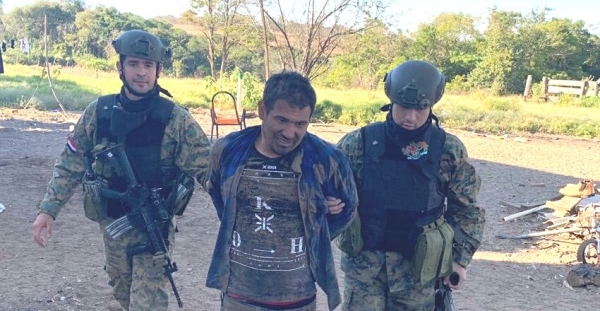 Tras enfrentamiento detienen a líder narco vinculado con Comando Vermelho - .::RADIO NACIONAL::.