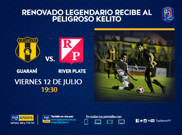 Guaraní inicia nueva etapa ante River Plate