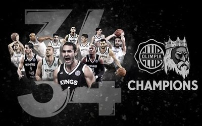 Olimpia Kings logró el título 34 de basquetbol