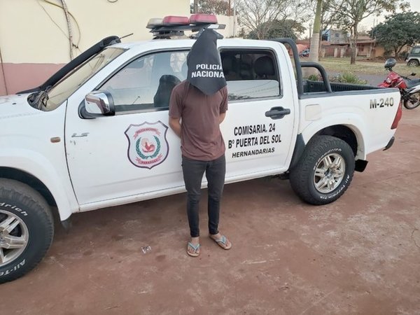 ROBÓ A UN ABUELITO CIEGO Y SU MAMÁ LO DENUNCIÓ