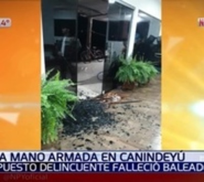 Delincuente fallece baleado tras perpetrar asalto - Paraguay.com