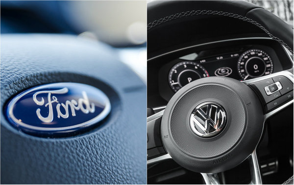 Volkswagen y Ford refuerzan lazos: desarrollarán juntos autos eléctricos y autónomos