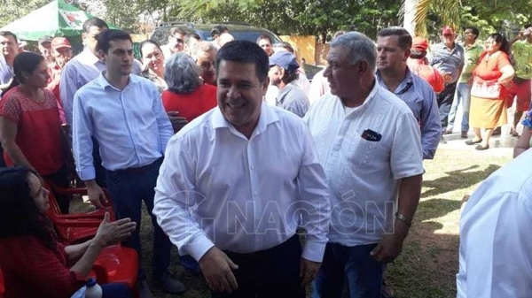 HOY / San Pedro: piden a Cartes que puje en elecciones para la presidencia de la ANR