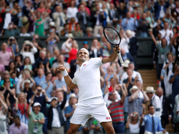 Federer supera a Nadal y sueña con su noveno título en Wimbledon
