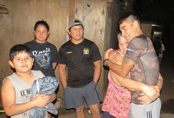 “La Pantera” Moray se reencontró con su familia y sus amigos
