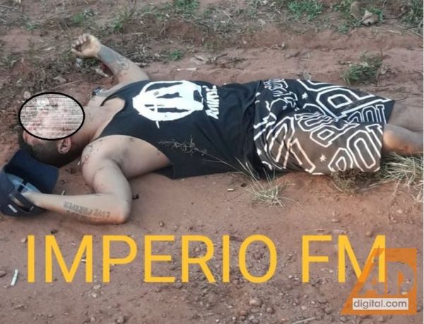 Reportan un homicidio desde Zanja Pytã