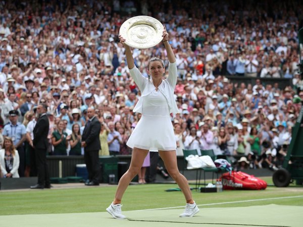 Halep gana Wimbledon por primera vez