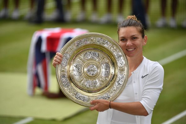 Simona Halep, campeona de Wimbledon