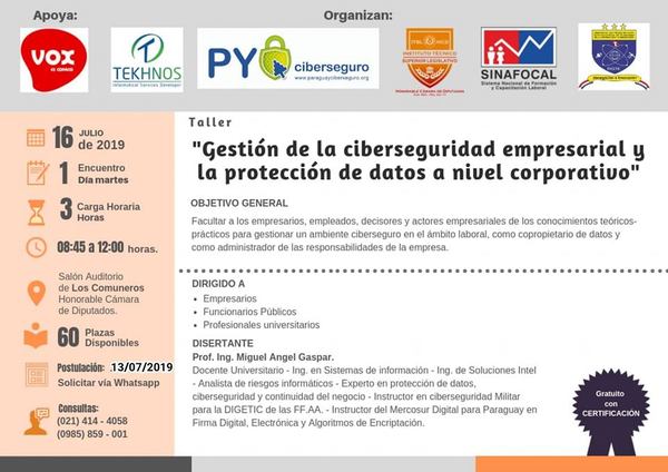 Ciberseguridad Empresarial | San Lorenzo Py