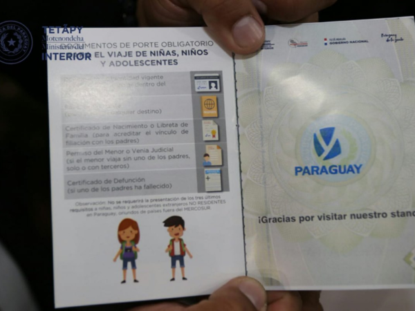 Marca Paraguay en pasaportes de turistas - Radio 1000 AM