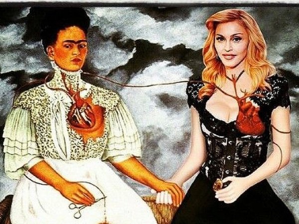 Madonna, una ferviente fan de la vida y obra de Frida Khalo