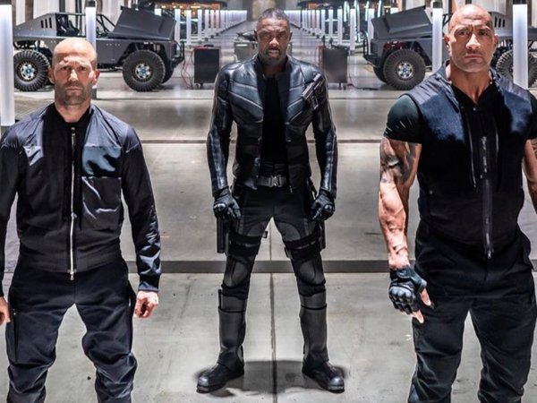 The Rock, Statham y Elba, un trío letal en el estreno de Rápido y Furioso