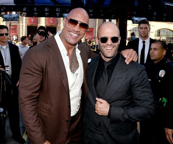 Johnson, Statham y Elba, un trío letal en el estreno de “Hobbs & Shaw” - Cine y TV - ABC Color