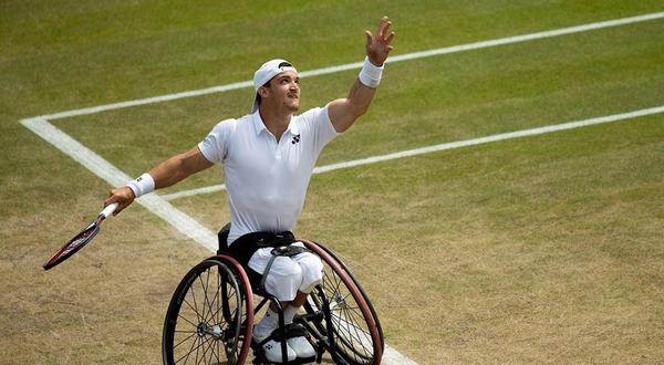 Gustavo Fernández gana en Wimbledon su tercer Grand Slam en silla de ruedas » Ñanduti