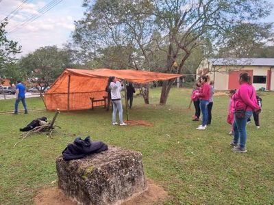 Instalan carpa de la resistencia en Ayolas - Nacionales - ABC Color