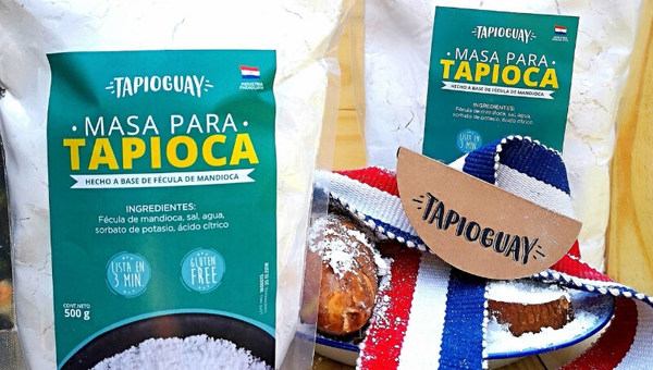 Masa para tapioca producida por Tapioguay (un producto 100% nacional)