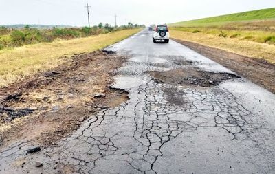 La ruta que conduce a Atinguy está destrozada - Interior - ABC Color