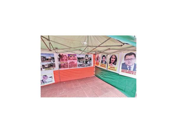 Exigen cárcel para el clan Zacarías durante manifestación en el Este