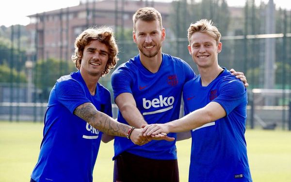 El Barcelona entrena con sus caras nuevas - Fútbol - ABC Color