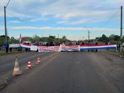 Jornada de manifestaciones en Ayolas - Nacionales - ABC Color